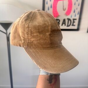 APC Beige Cord Dad Hat